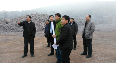 仟億達與葫蘆島市領(lǐng)導不畏嚴寒，共同實(shí)地考察勘測及選址